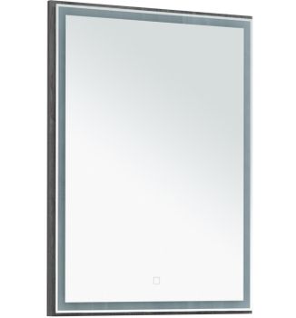 Мебель для ванной Aquanet Беркли 60 белый/дуб рошелье (зеркало дуб рошелье) 00258906 — фото 8, Комплекты мебели для ванной