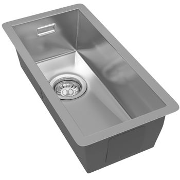 Кухонная мойка Reflexion Iseo RX2265BL оружейная сталь — фото 31, Кухонные мойки