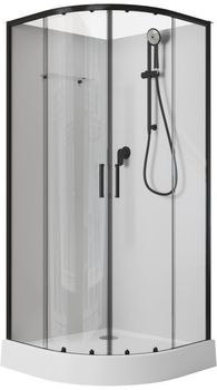 Товар: Душевая кабина Aquanet Passion EVO R black 90x90 набор 1 00267256 - фото 1 Душевая кабина Aquanet Passion EVO R black 90x90 набор 1 00267256 — фото 1, Душевые кабины