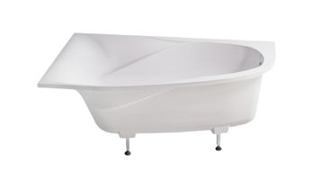 Ванна СЕЛЕНА пустая, литой мрамор, левая 1700х1000 01010039 — фото 5, Ванны