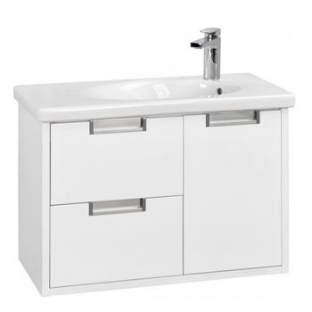 ETNA Тумба под раковину ETNA 80, белый глянец, ROCA 7857301806 — фото 1, Тумбы под раковину