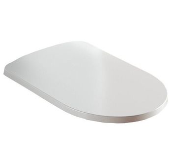 Сиденье с крышкой Artceram Monet с плавным опусканием цвет белый MNA001 01 71 — фото 1, Сиденья для унитаза