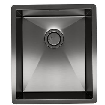 Кухонная мойка Reflexion Iseo RX2265BL оружейная сталь — фото 41, Кухонные мойки