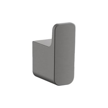 Крючок для ванной комнаты BELZ B90705-1, оружейная сталь — фото 1, Крючки для полотенец