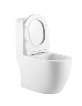 напольный унитаз ceramalux TR2176MN монолит — фото 4, Напольные унитазы