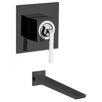 Смеситель для раковины Webert Wolo WO830607564, черный — фото 1, Смесители для раковины