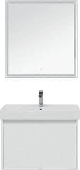 Мебель для ванной Aquanet Nova Lite 75 белый (1 ящик) 00242296 — фото 6, Комплекты мебели для ванной