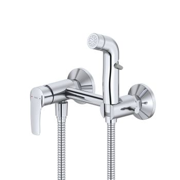 Смеситель с гигиеническим душем, глянцевый хром, Ray, IDDIS, RAYSB00i08 — фото 2, Гигиенические души