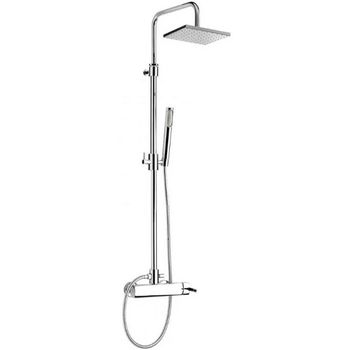 Душевая система Webert Azeta AZ870110015PVC, хром — фото 1, Душевые системы