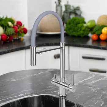 BOND Smart B61-0400 Смеситель для кухни под фильтр с краном для питьевой воды — фото 15, Смесители для кухни