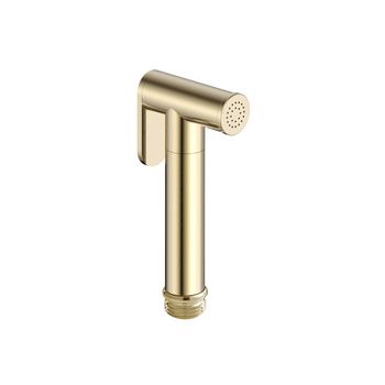 AQM8511BG Лейка гигиеническая латунная, золото шлифованное — фото 1, Лейки для душа