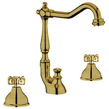 Смеситель для раковины Webert Ottocento OT750202065, бронза — фото 1, Смесители для раковины