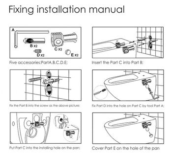 Унитаз подвесной CeramaLux 2196 -1 2196-1 — фото 1, Подвесные унитазы