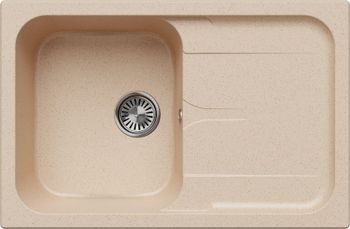 Кухонная мойка Polygran ALTO-780 мойка, цвет Крем брюле 891395 — фото 2, Кухонные мойки