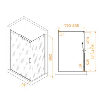 Товар: Душевой уголок RGW TO-44B (TO-14B + Z-050-2B) 1200x800 02074428-14 - фото 1 Душевой уголок RGW TO-44B (TO-14B + Z-050-2B) 1200x800 02074428-14 — фото 1, Душевые уголки