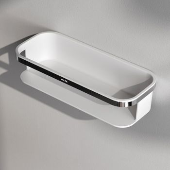 Товар: A8F53100 Func Корзина для душа прямая - фото 4 A8F53100 Func Корзина для душа прямая — фото 4, Полки для ванной и душа