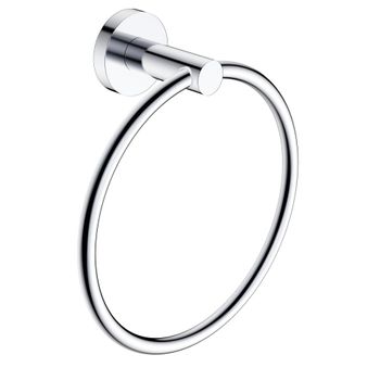 AQM7207CR Trento Кольцо для полотенца, хром — фото 1, Полотенцедержатели