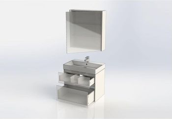 Товар: Мебель для ванной Aquanet Бруклин 70 белый 00207804 - фото 17 Мебель для ванной Aquanet Бруклин 70 белый 00207804 — фото 17, Комплекты мебели для ванной