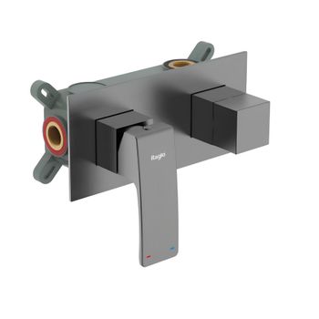 Смеситель для душа Raglo R01.273.09, графит — фото 1, Смеситель для душа