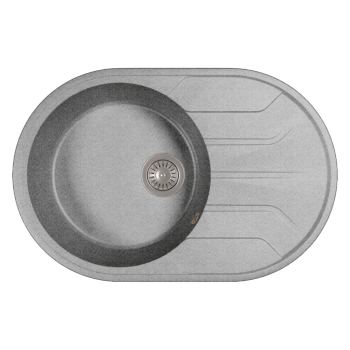 Мойка "Лиана" 760, базальт СМс 29.020.C0760.409 — фото 1, Кухонные мойки