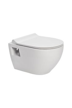 Товар: Подвесной унитаз STREAM LINE 52 сm с крышкой Roma SET40006476 - фото 3 Подвесной унитаз STREAM LINE 52 сm с крышкой Roma SET40006476 — фото 3, Подвесные унитазы