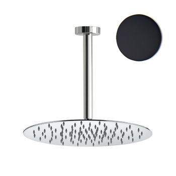 Верхний душ Webert AC0944560, черный — фото 1, Верхние души