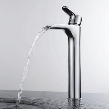 Смеситель для раковины D&K Rhein DA1392701, хром — фото 1, Смесители для раковины