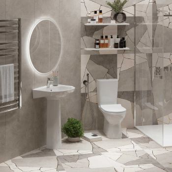 Товар: Пьедестал для раковины КЕРАМИН ЭЛИТ-N белый глянец CDB00002600 (4810531002031) - фото 3 Пьедестал для раковины КЕРАМИН ЭЛИТ-N белый глянец CDB00002600 (4810531002031) — фото 3, Консоли для раковины