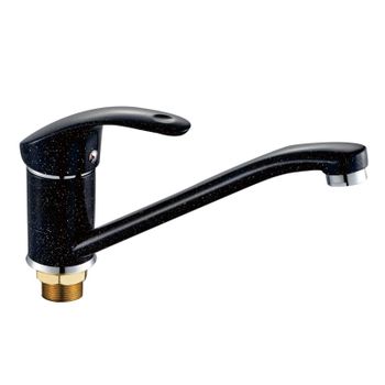 Смеситель для кухни Haiba HB4921-7, черный — фото 1, Смесители для кухни