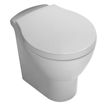 Унитаз HATRIA NIDO YXBW01 напольный слив универсальный цвет белый — фото 1, Напольные унитазы