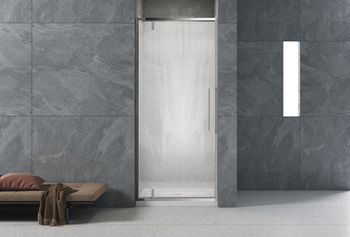 Душевая дверь Veconi Vianno VN-33R, 700x1950, хром, стекло дождь VN33R-70-06-C7 — фото 2, Душевые двери в нишу