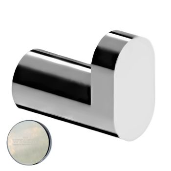 Крючок для ванной Webert Living LV500401345, никель — фото 1, Крючки для полотенец