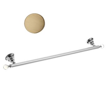 Полотенцедержатель 35 см Webert Karenina KA501402065, бронза — фото 1, Полотенцедержатели