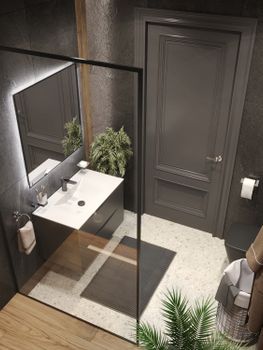 BOND BV0388 Черный донный клапан универсальный для раковины — фото 6, Донные клапаны