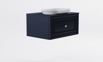 Товар: Тумба Шарм 80см 1ящ RAL7024 мат., раковина Шарм бел гл, столешница Solid в цвете 4631177715044 - фото 4 Тумба Шарм 80см 1ящ RAL7024 мат., раковина Шарм бел гл, столешница Solid в цвете 4631177715044 — фото 4, Тумбы с раковиной