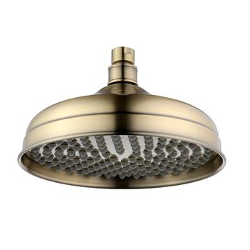 Лейка душевая верхняя d204 мм, для серий Винтаж/Вилла, бронза, LM, LM8989B — фото 1, Лейки для душа
