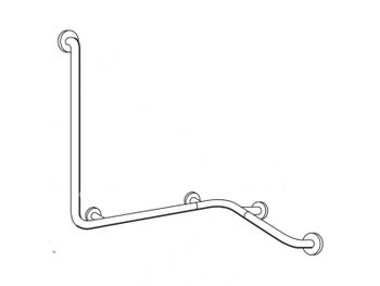 Поручень HATRIA AUTONOMY Y0CV01 подвесной цвет белый — фото 1, Поручни для ванной