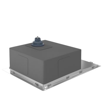 Кухонная мойка Reflexion Iseo RX2265BL оружейная сталь — фото 352, Кухонные мойки