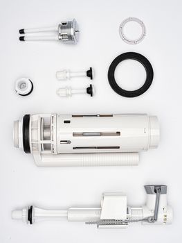 Товар: AQM1101 Бачок для напольного унитаза Aquame с фурнитурой GEBERIT. 385x140x415мм - фото 2 AQM1101 Бачок для напольного унитаза Aquame с фурнитурой GEBERIT. 385x140x415мм — фото 2, Напольные унитазы