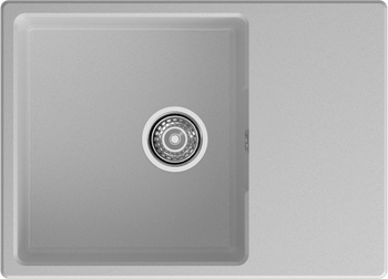 Товар: GRANFEST Мойка URBAN 668L 1-чаша+крыло 680*490мм серый арт.GF-UR- 668L серый - фото 3 GRANFEST Мойка URBAN 668L 1-чаша+крыло 680*490мм серый арт.GF-UR- 668L серый — фото 3, Кухонные мойки