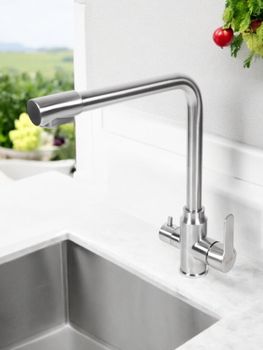 BOND Smart B65-0400 Смеситель для кухни под фильтр с краном для питьевой воды — фото 13, Смесители для кухни