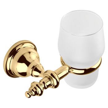 Стакан для ванной Webert Armony AM500301010, золото — фото 1, Стаканы для зубных щеток