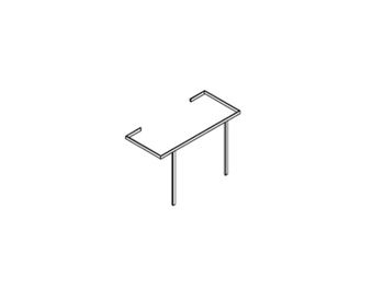 Структура HATRIA DAYTIME Y0PE01 напольная цвет хром — фото 1, Полотенцедержатели