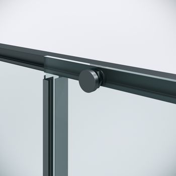 Душевое ограждение Niagara Nova NG-34-12AGR-A80GR-34 (120х80х195) прямоугольник,раздвижная,графит,стекло прозрачное,2 места — фото 9, Душевые уголки