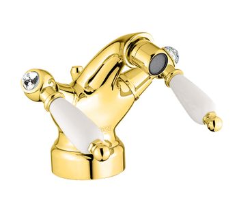 Смеситель для биде Fiore COLONIALE SKY (SWAROVSKI®) 03OO0632, золото — фото 1, Смесители для биде