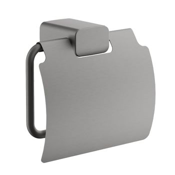 Держатель для туалетной бумаги BELZ B90703, оружейная сталь — фото 1, Держатели туалетной бумаги