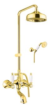 Душевая система Fiore COLONIALE 02OO0615, золото — фото 1, Душевые системы