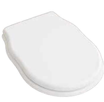 Сиденье с крышкой Artceram HERMITAGE с плавным опусканием цвет белый/бронза HEA005 01 72 — фото 1, Сиденья для унитаза