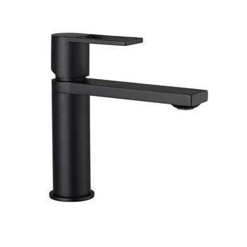 KUB смеситель умывальник, без д/к (черный) 54-020-ner — фото 2, Смесители для раковины