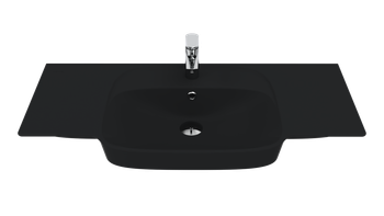 CREAVIT Раковина ЧЕРНАЯ SY100-00SM00E-0000 — фото 1, Раковины накладные